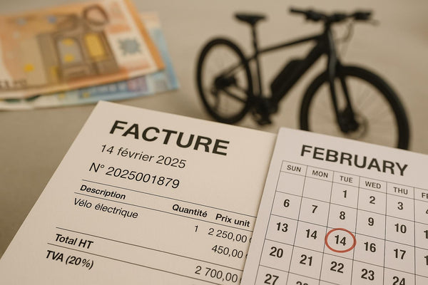 Ranskan kansallinen bonusvelotukijärjestelmä määräaika helmikuu 2025 sähköpolkupyörän ostolaskun vaatimukset