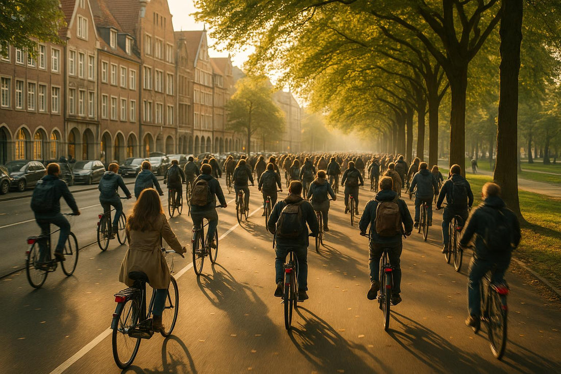 Münsterin E-Bike : Master Saksan polkupyöräpääkaupunki