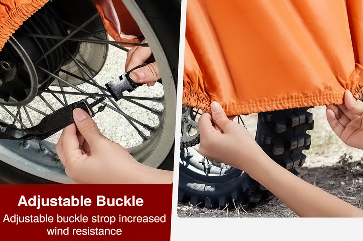 Vedenpitävä polkupyörän kansi