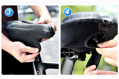 Maastopyörän Comfort-istuimen suojus